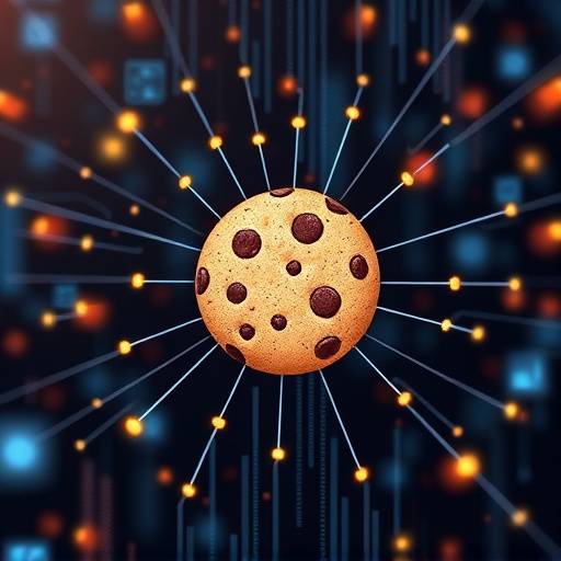 Cookie icon for analyzing website traffic